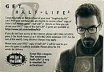 Kartička Half-Life 2, přední strana
