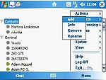 imov Messenger - contact list