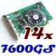Test 14x GeForce 7600GS: popis karet, část II.