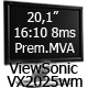 ViewSonic VX2025wm - širokoúhlá mánie pokračuje