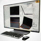 Sharp ukázal AiO PC se 32" 8K a 120Hz displejem