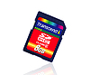 Transcend a 8GB SDHC paměťová karta
