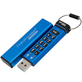USB 3.1 klíčenka Kingston DataTraveler 2000 s klávesnicí a PINem
