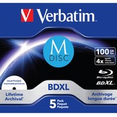 Verbatim MDISC: 100GB disk slibuje 1000letou výdrž