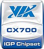 VIA uvádí chipset VIA CX700, je však tvořen jediným čipem