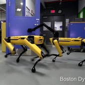 Video: Roboti SpotMini od Boston Dynamics si hravě poradí i s otevíráním dveří