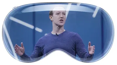 Zuckerberg nechce jít cestou Apple Vision Pro, není to dle něj ta správná budoucnost